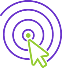 Cursor mit Klick-Wellen